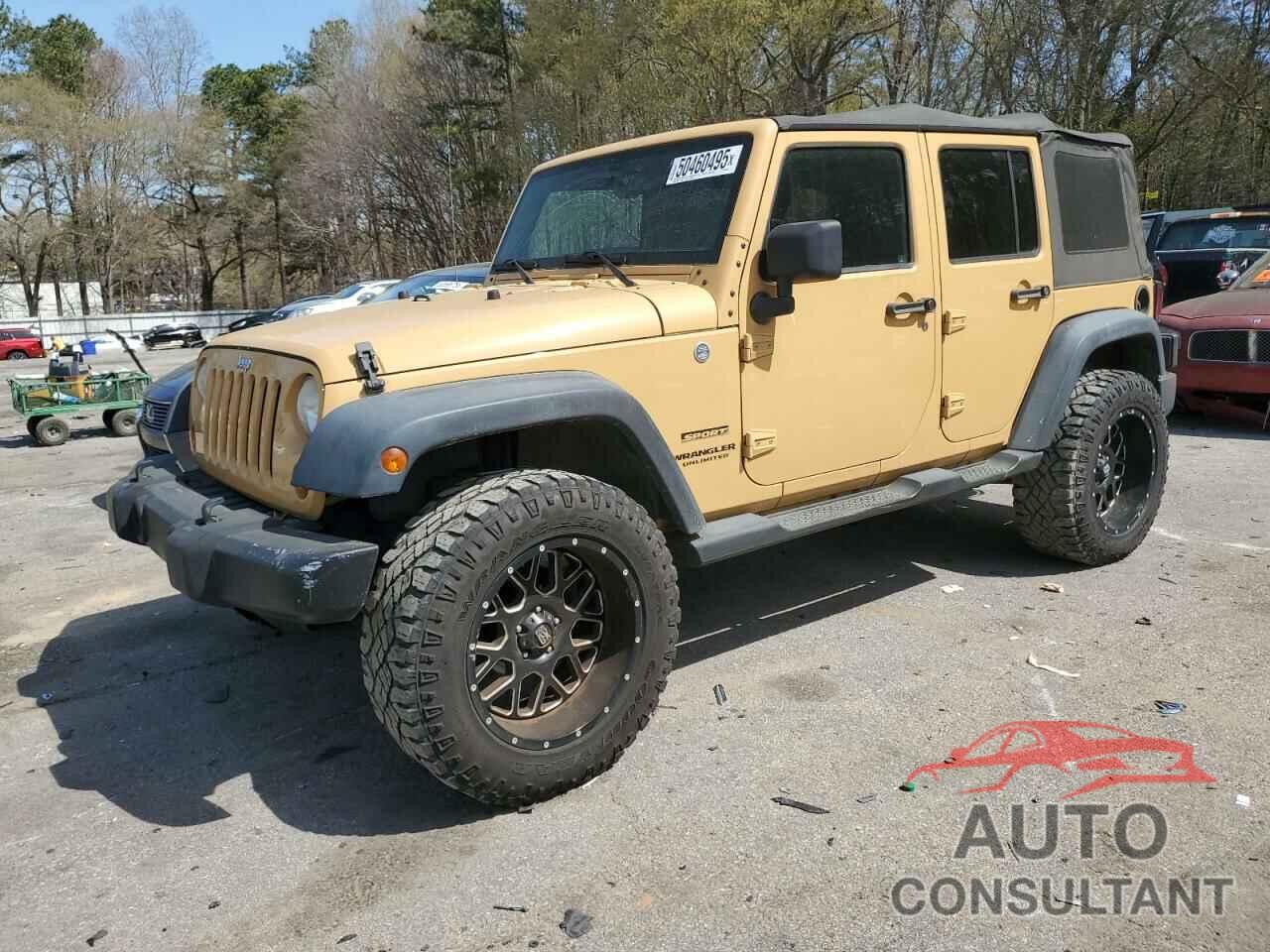 JEEP WRANGLER 2013 - 1C4BJWDG4DL662586