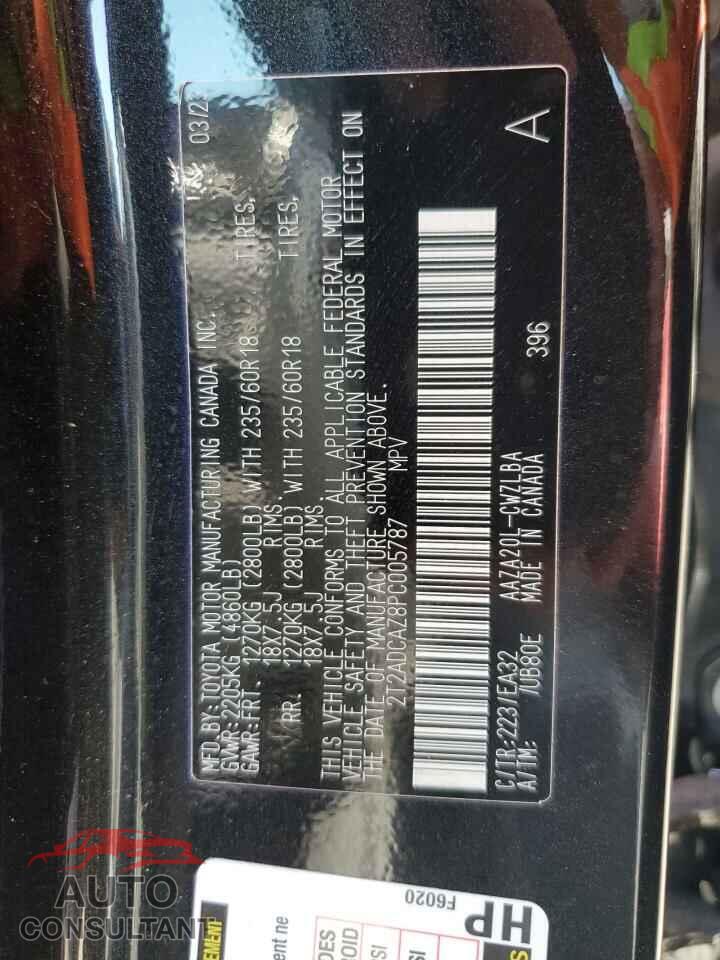 LEXUS NX 250 2023 - 2T2ADCAZ8PC005787