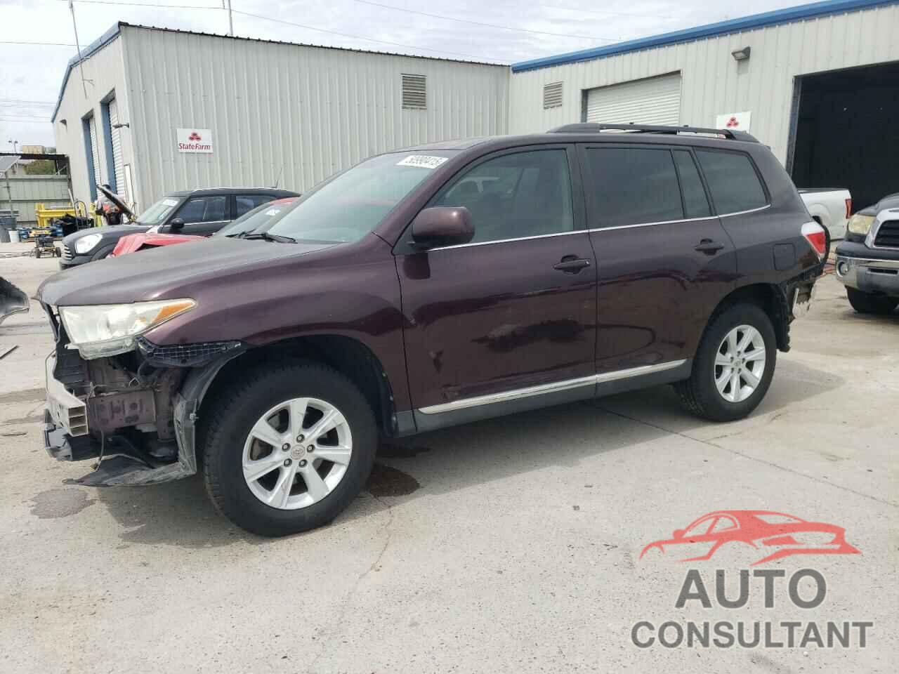 TOYOTA HIGHLANDER 2013 - 5TDZA3EH1DS035119
