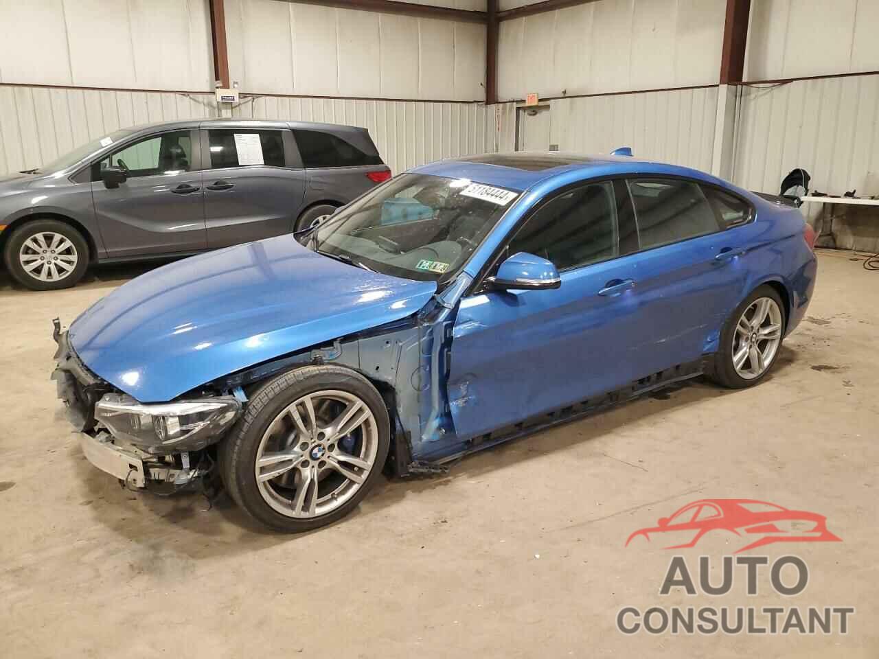 BMW 4 SERIES 2019 - WBA4J7C57KBM76541