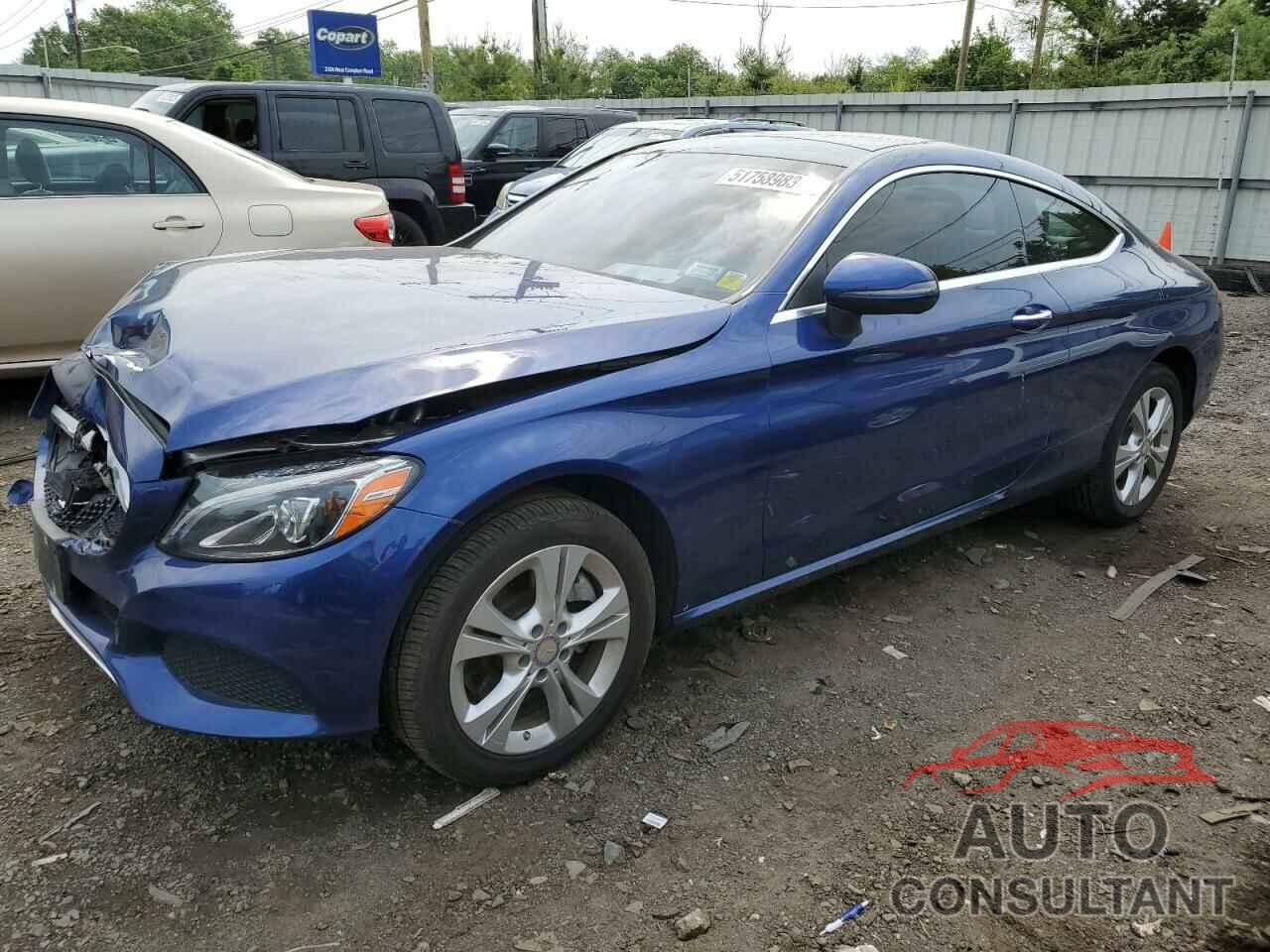MERCEDES-BENZ C-CLASS 2017 - WDDWJ4KB3HF330713