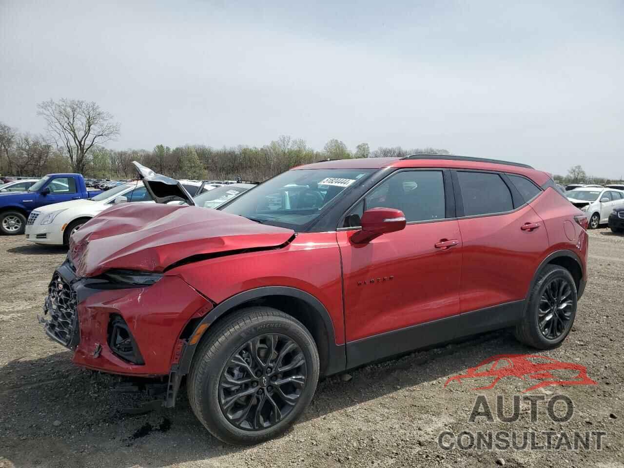 CHEVROLET BLAZER 2022 - 3GNKBCR47NS127300