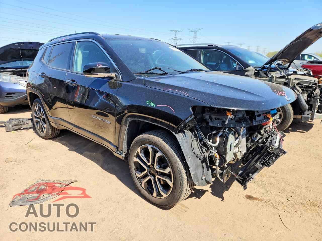 JEEP COMPASS 2022 - 3C4NJDCB8NT165330
