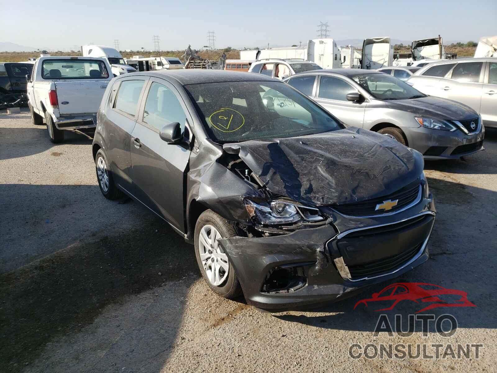 CHEVROLET SONIC 2020 - 1G1JG6SB3L4117529