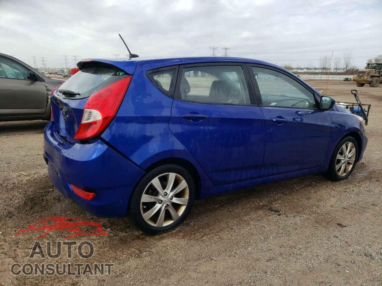 HYUNDAI ACCENT 2012 - KMHCU5AE8CU024077
