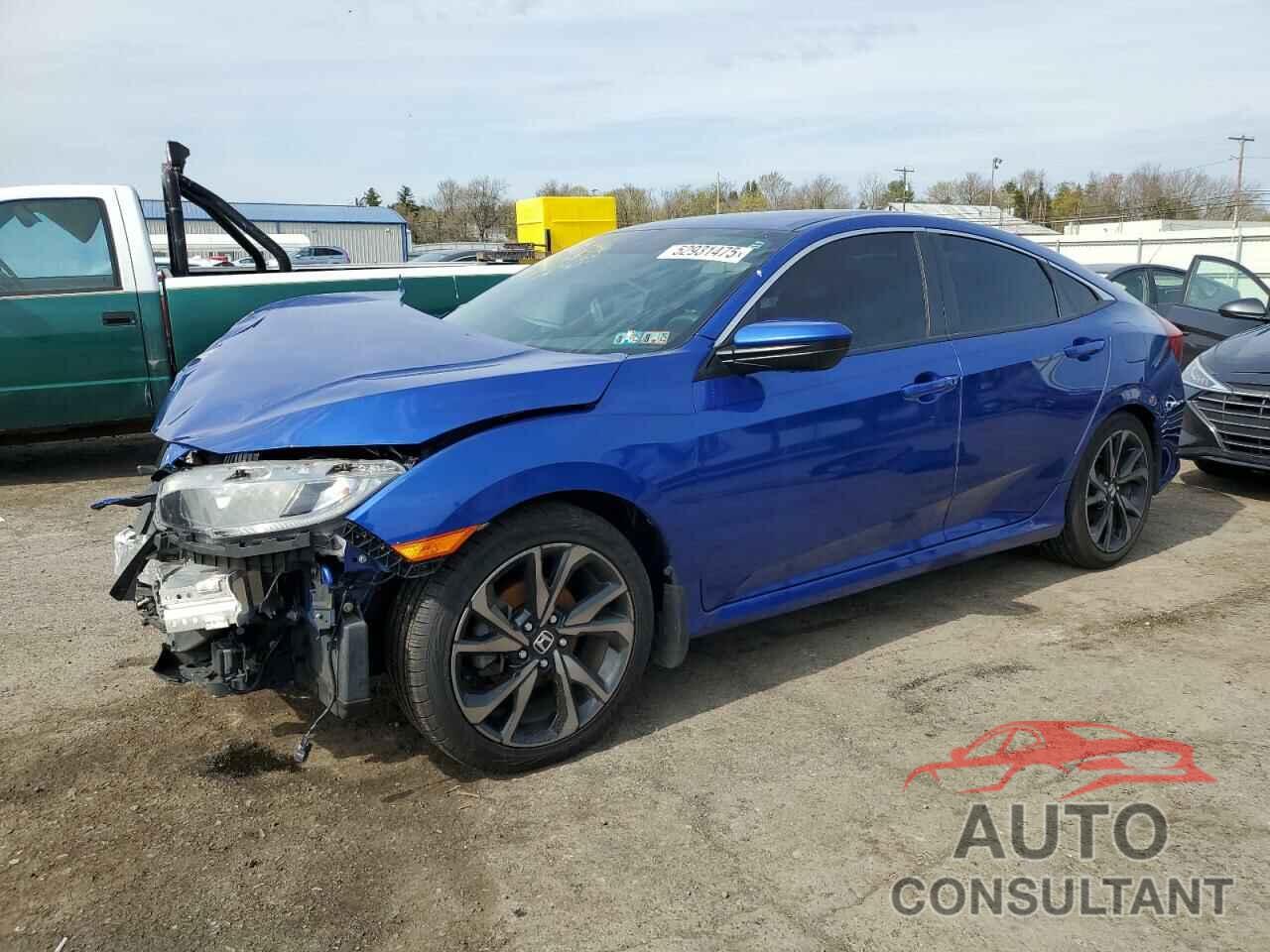 HONDA CIVIC 2021 - 2HGFC2F80MH517814