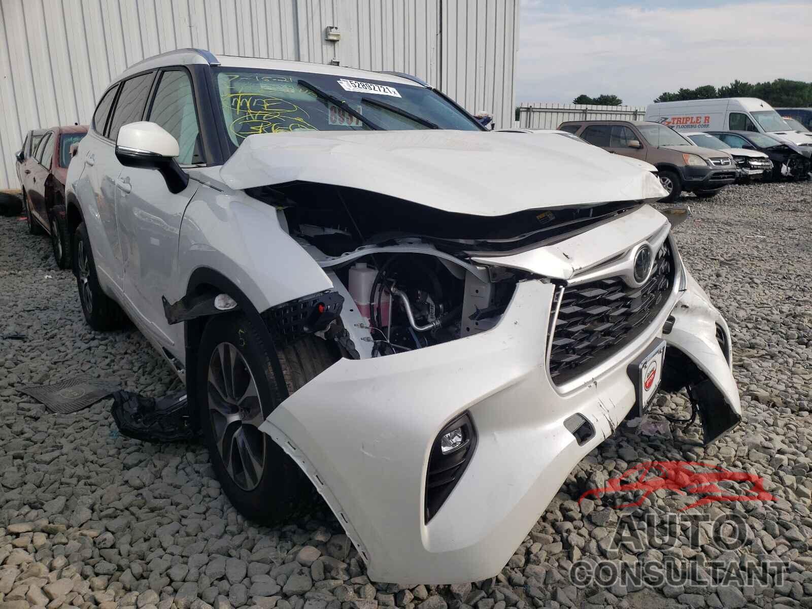 TOYOTA HIGHLANDER 2020 - 5TDHZRBH7LS514221