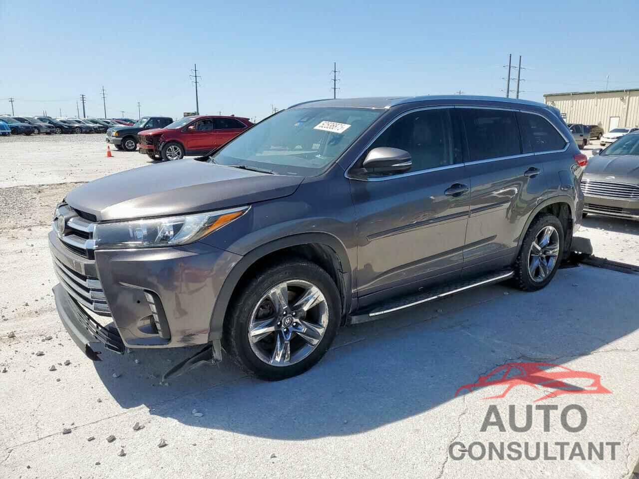 TOYOTA HIGHLANDER 2018 - 5TDYZRFH9JS277318