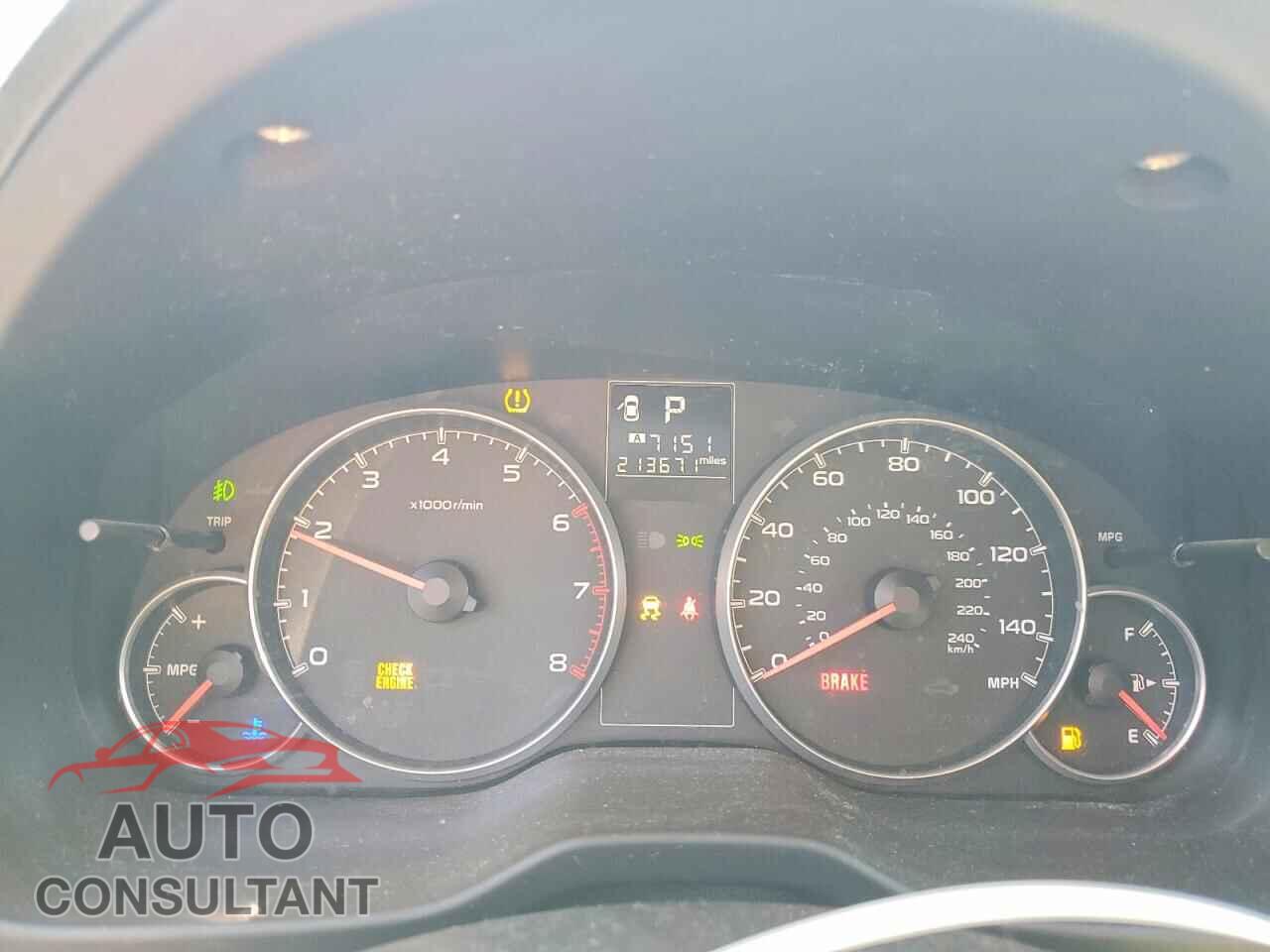 SUBARU OUTBACK 2013 - 4S4BRBGC9D3266143