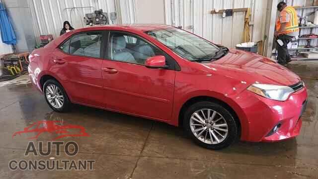 TOYOTA COROLLA 2015 - 5YFBURHE7FP340133