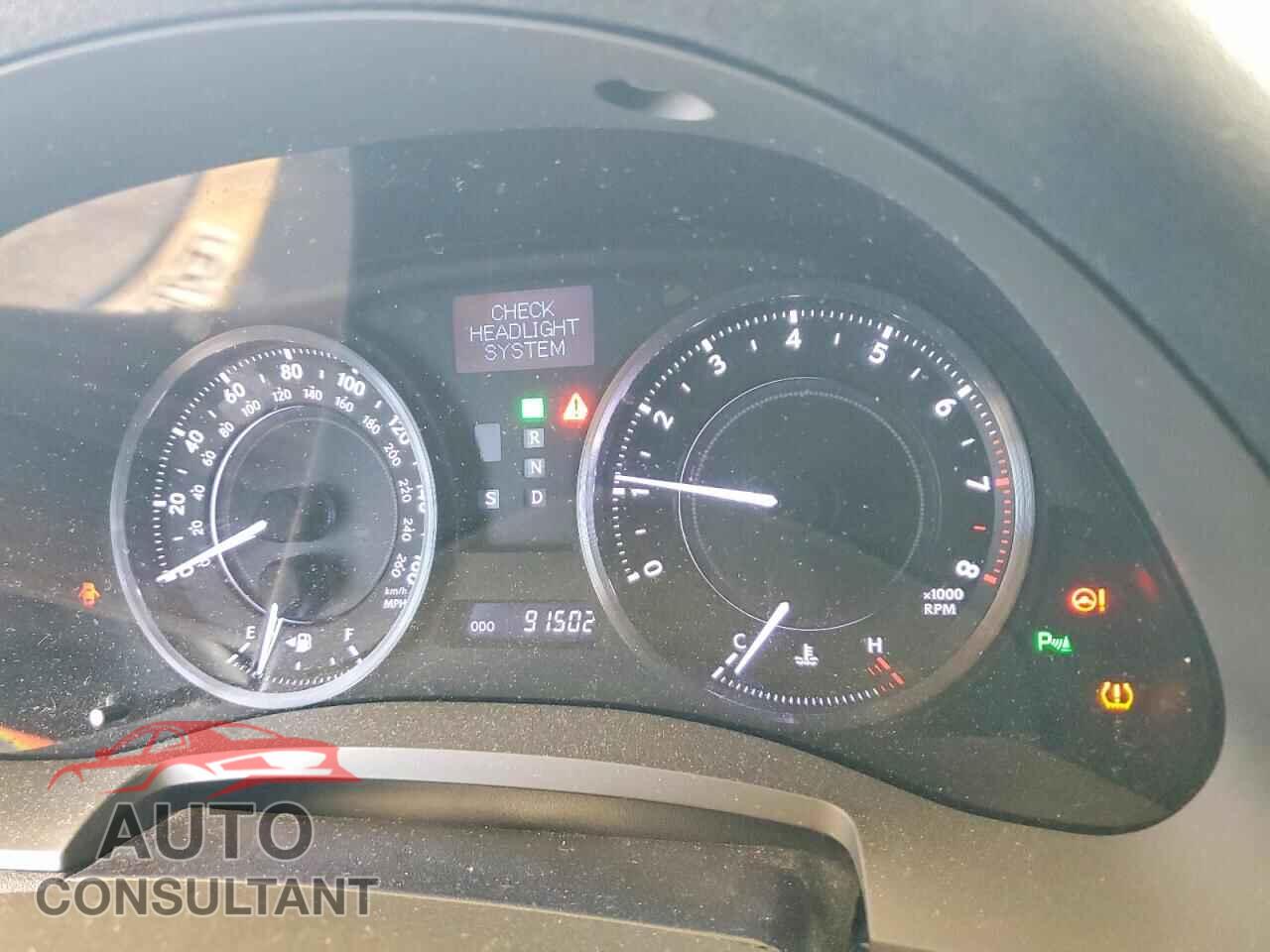 LEXUS IS 2013 - JTHFF2C2XD2526808