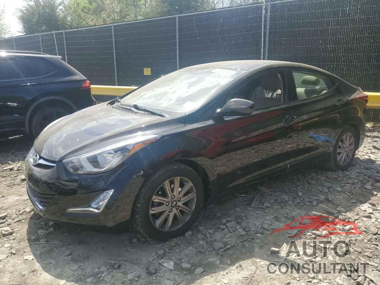 HYUNDAI ELANTRA 2014 - KMHDH4AE3EU029239