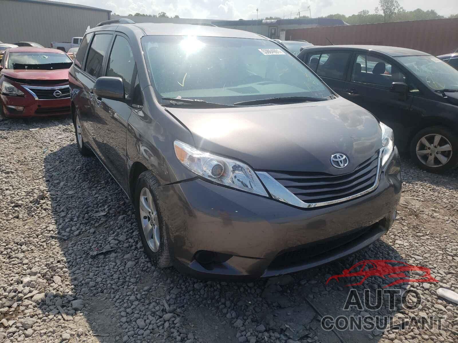 TOYOTA SIENNA 2017 - 5TDKZ3DC7HS837650