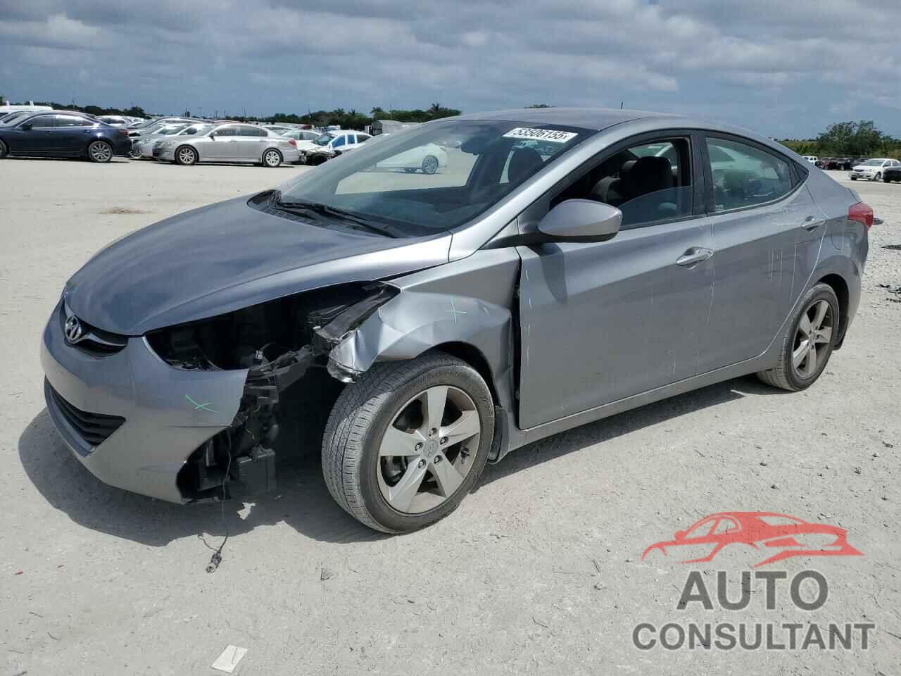 HYUNDAI ELANTRA 2013 - KMHDH4AE3DU529707