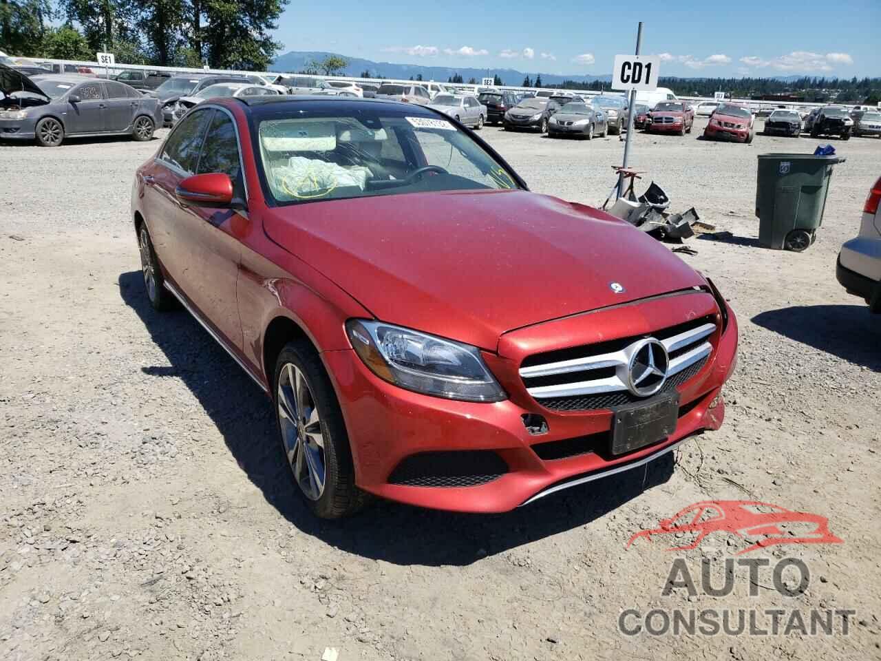 MERCEDES-BENZ C-CLASS 2017 - 55SWF4KB1HU220600