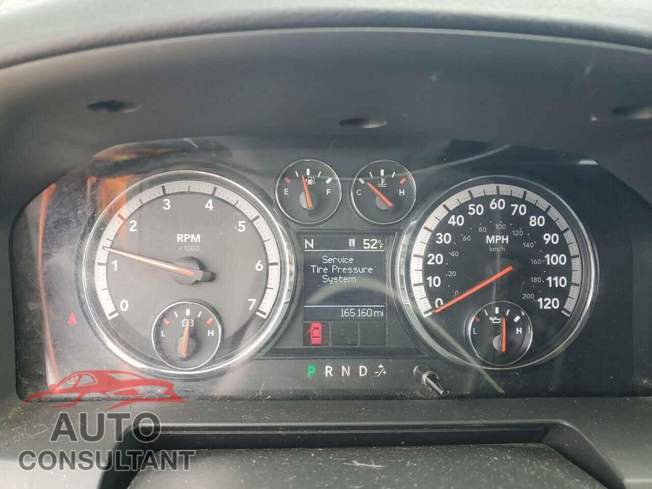 DODGE RAM 1500 2012 - 1C6RD7MT7CS315032