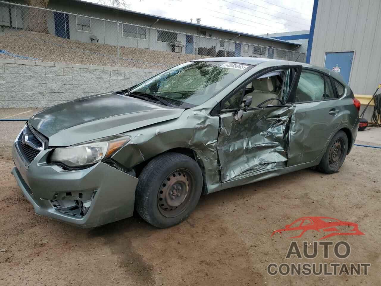 SUBARU IMPREZA 2016 - JF1GPAA65GH305384
