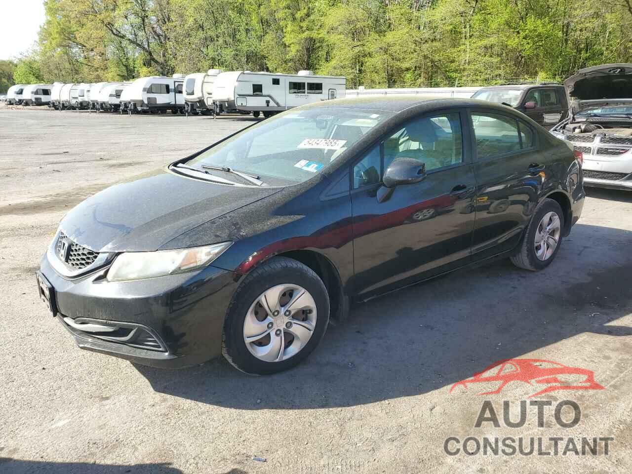 HONDA CIVIC 2013 - 19XFB2F55DE276562