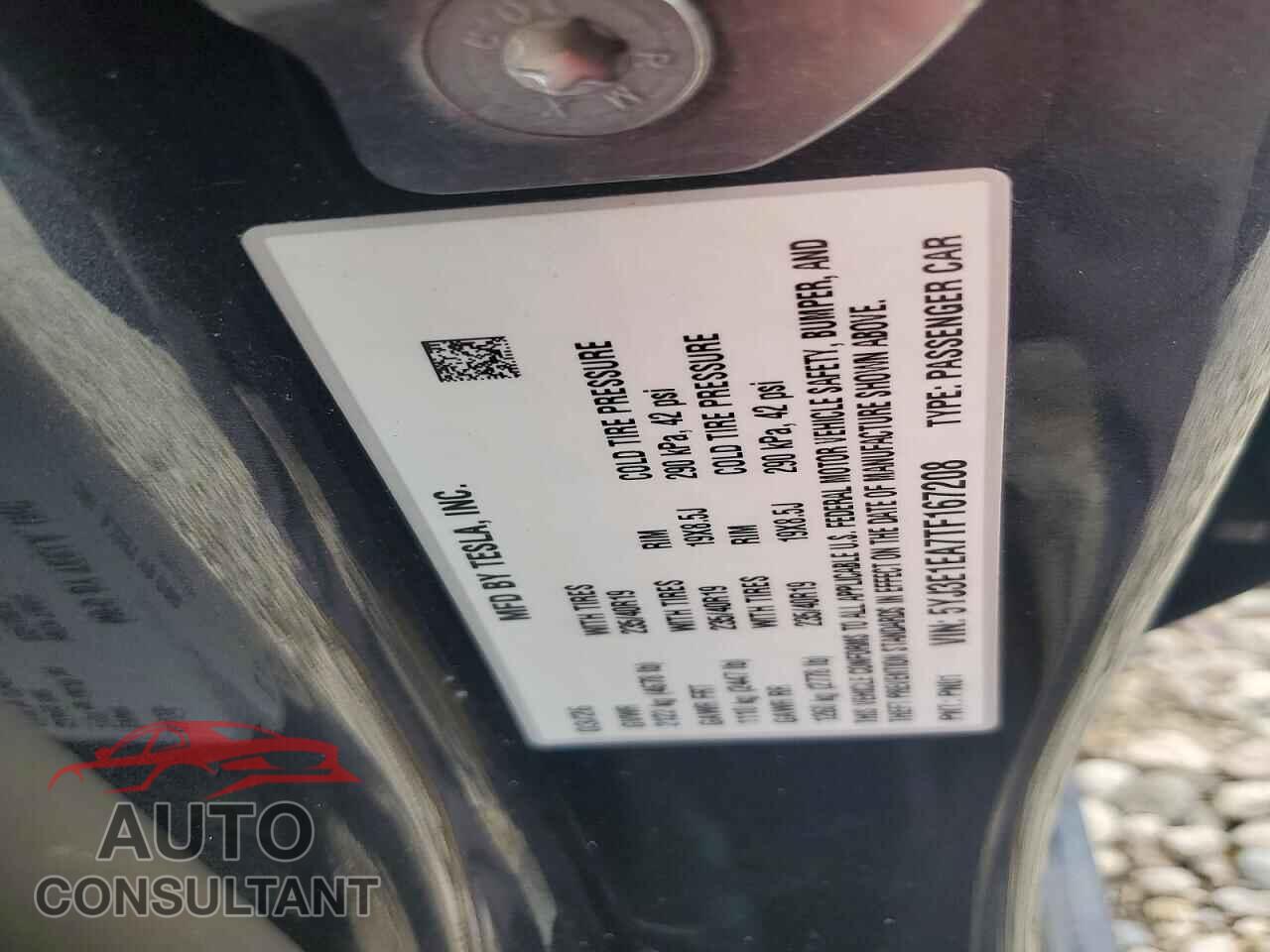 TESLA MODEL 3 2026 - 5YJ3E1EA7TF167208
