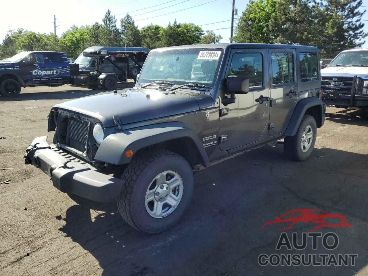 JEEP WRANGLER 2017 - 1C4BJWKG6HL717970