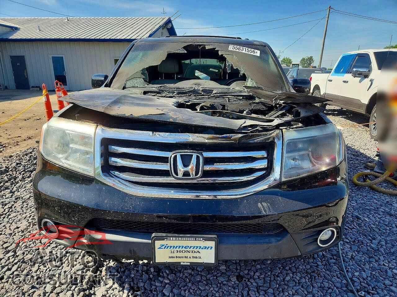 HONDA PILOT 2012 - 5FNYF3H98CB021609