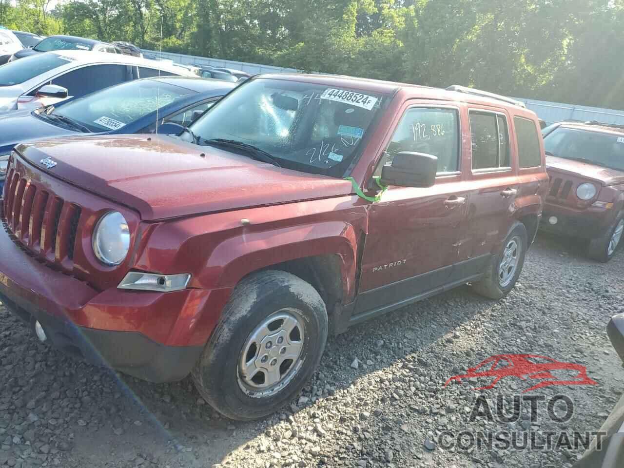 JEEP PATRIOT 2016 - 1C4NJPBA6GD514519