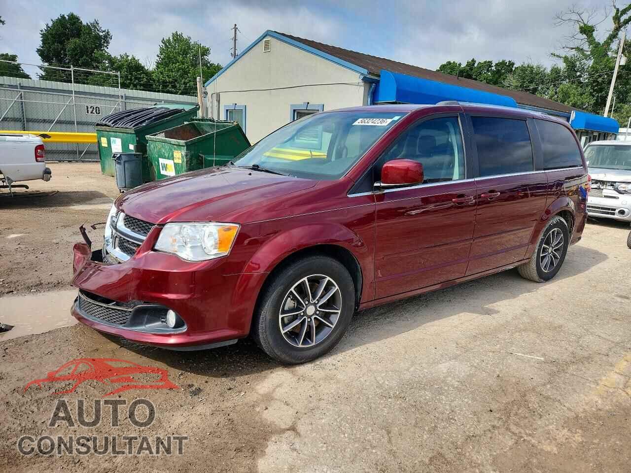 DODGE CARAVAN 2017 - 2C4RDGCG2HR724531
