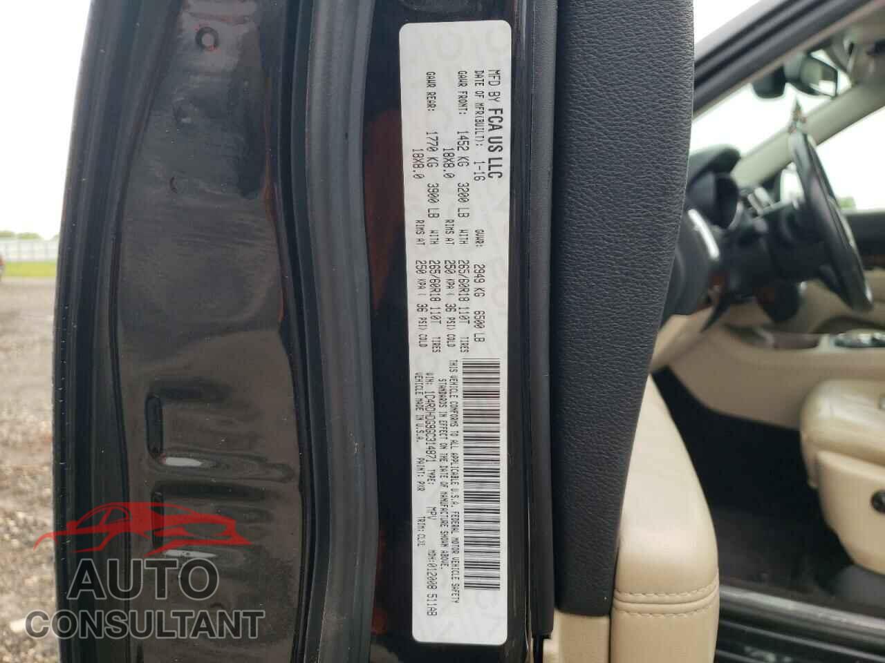 DODGE DURANGO 2016 - 1C4RDHDG9GC314871