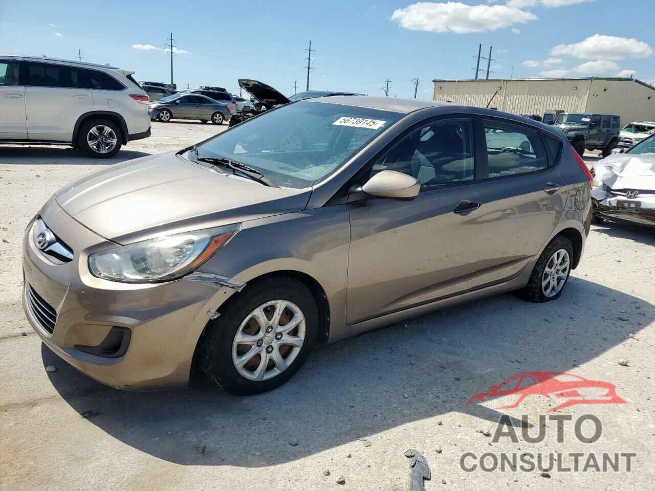 HYUNDAI ACCENT 2012 - KMHCT5AE1CU048160