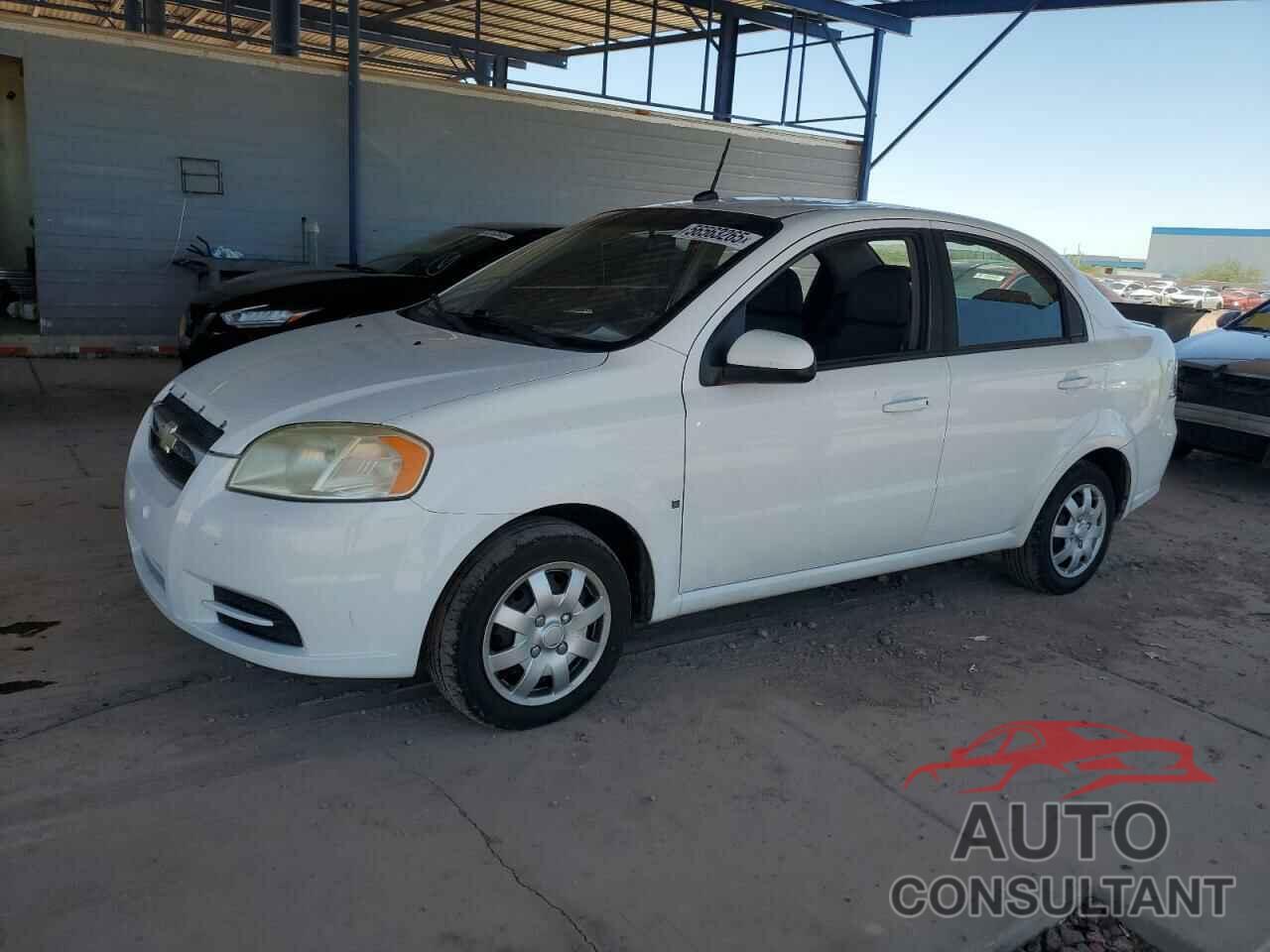 CHEVROLET AVEO 2009 - KL1TD56E09B641529