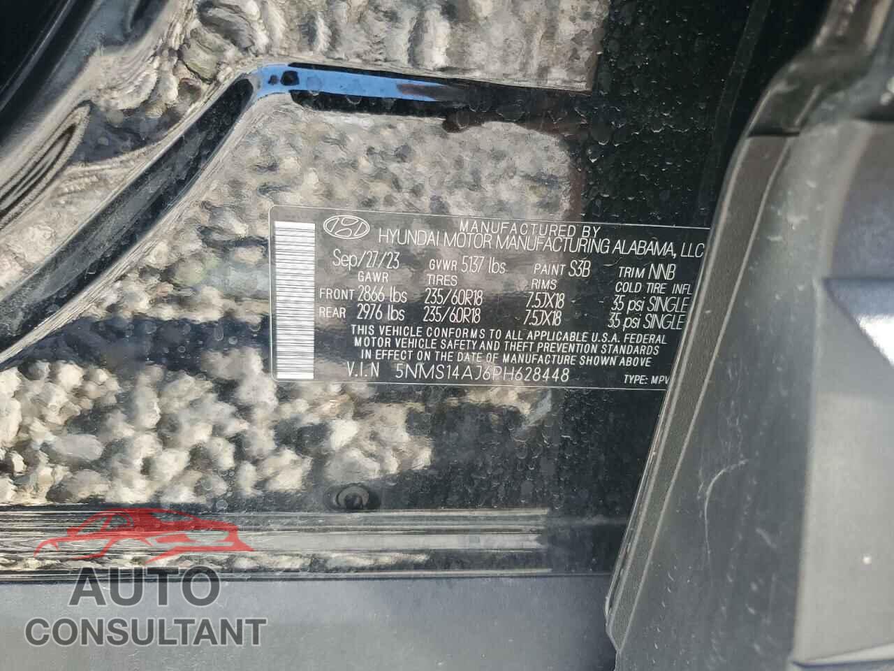 HYUNDAI SANTA FE 2023 - 5NMS14AJ6PH628448