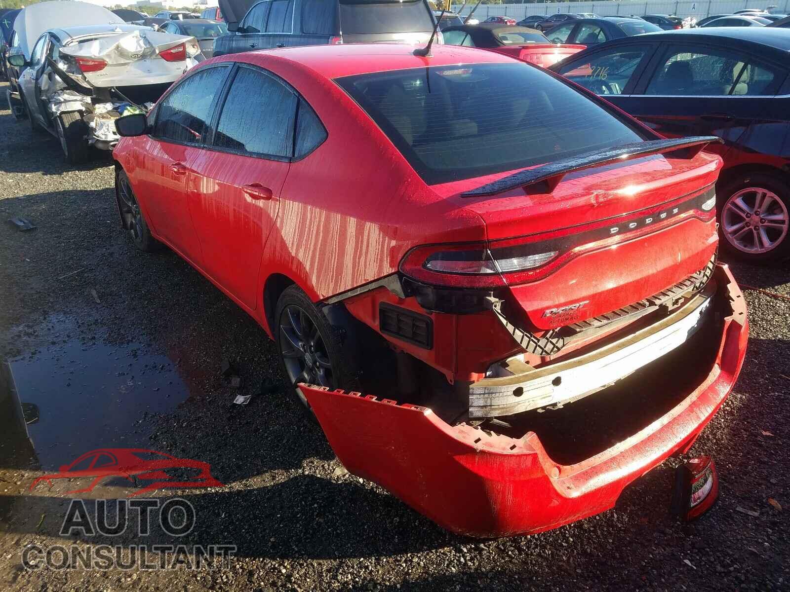 DODGE DART 2016 - 1C3CDFAA5GD656780