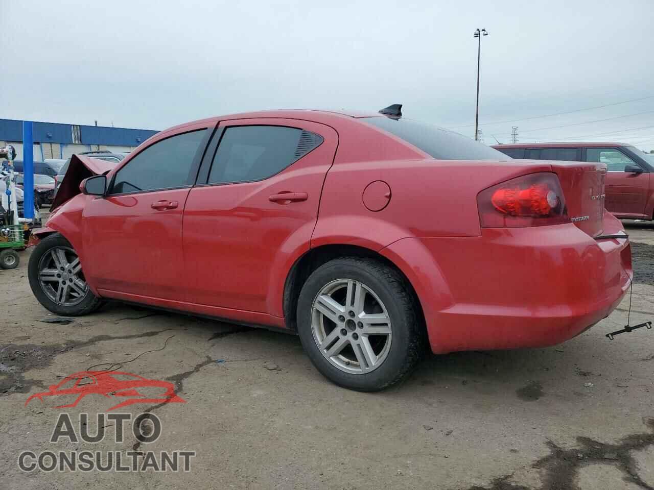 DODGE AVENGER 2012 - 1C3CDZCB4CN196331
