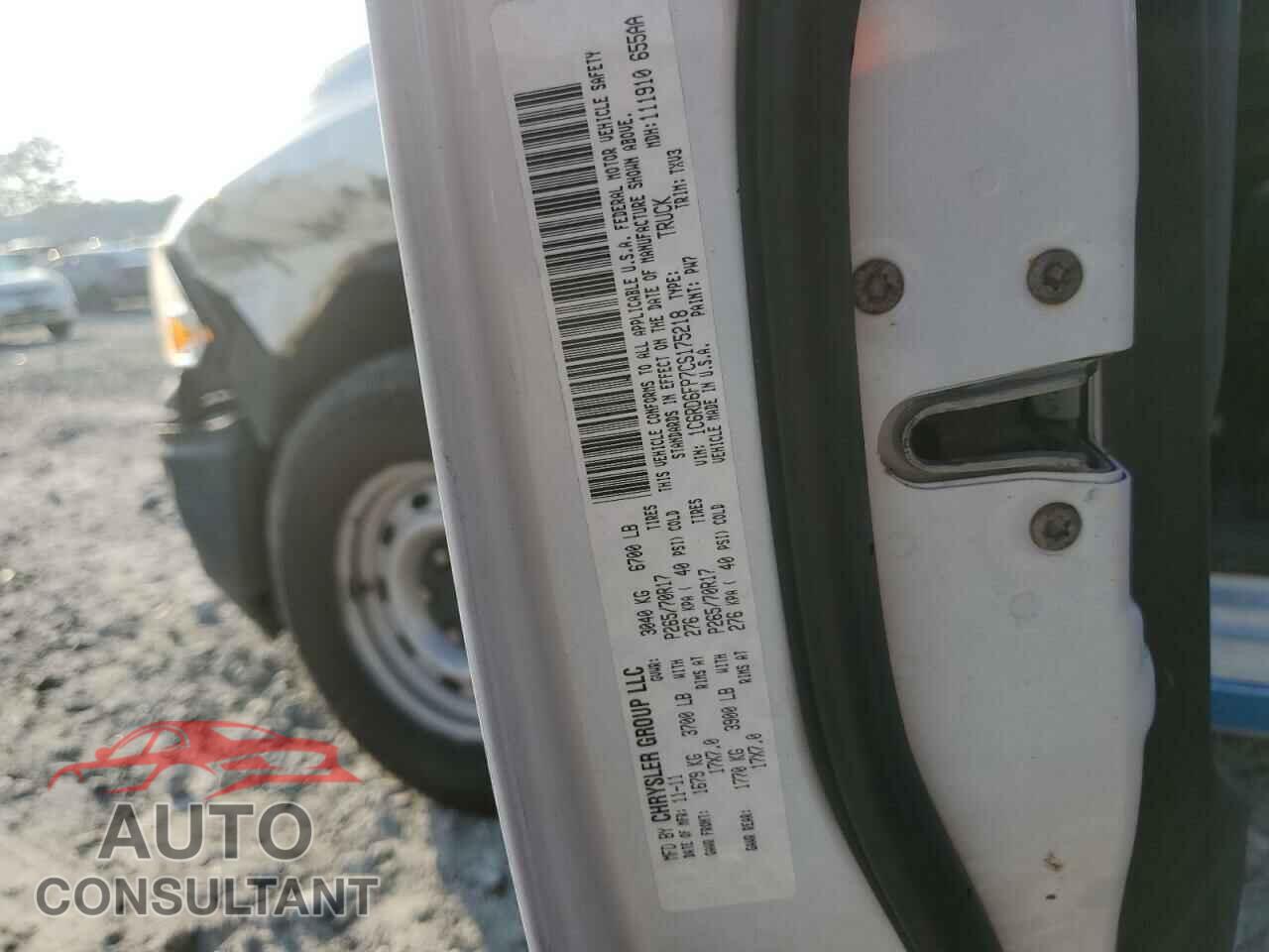 DODGE RAM 1500 2012 - 1C6RD6FP7CS175218
