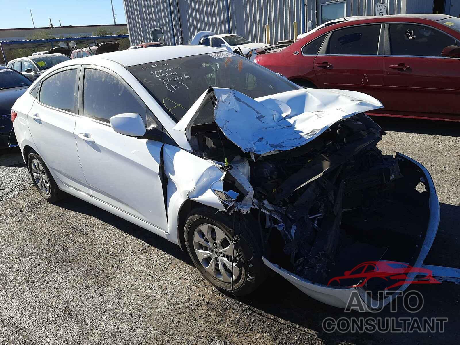 HYUNDAI ACCENT 2017 - KMHCT4AE7HU272406