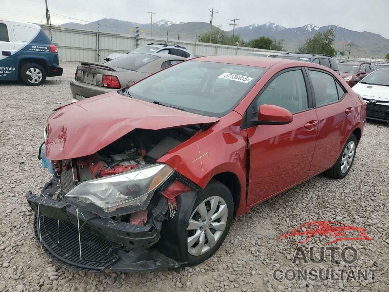 TOYOTA COROLLA 2015 - 5YFBURHE1FP240321