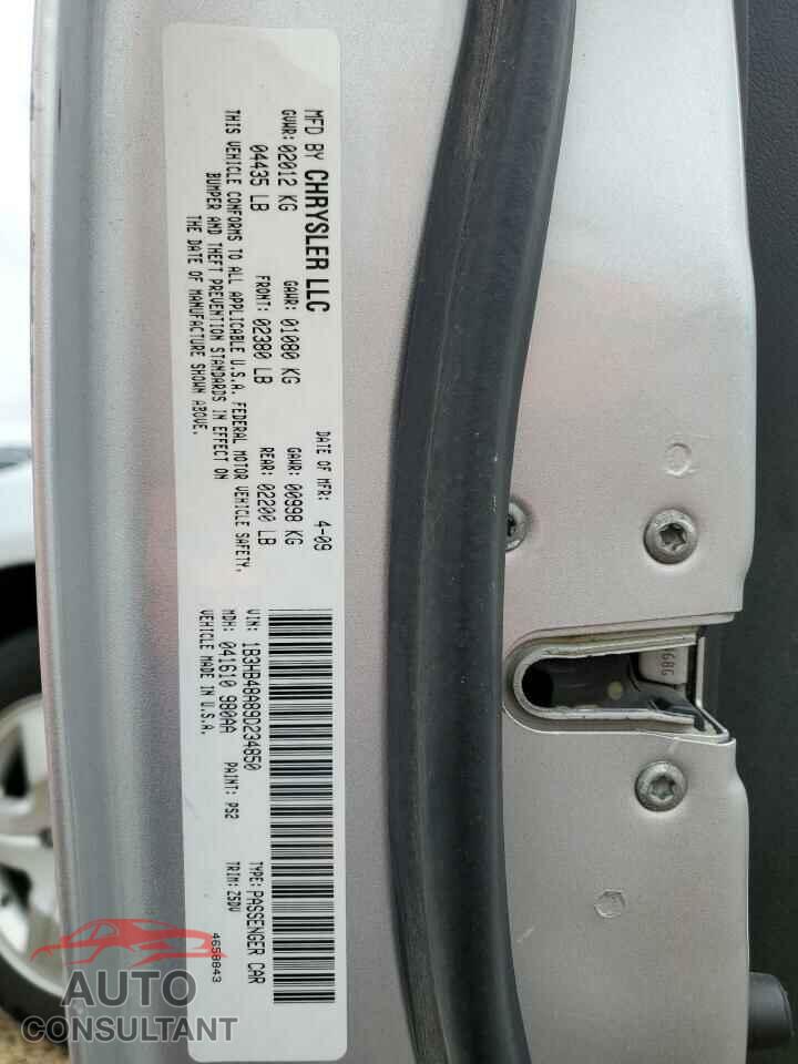 DODGE CALIBER 2009 - 1B3HB48A89D234850