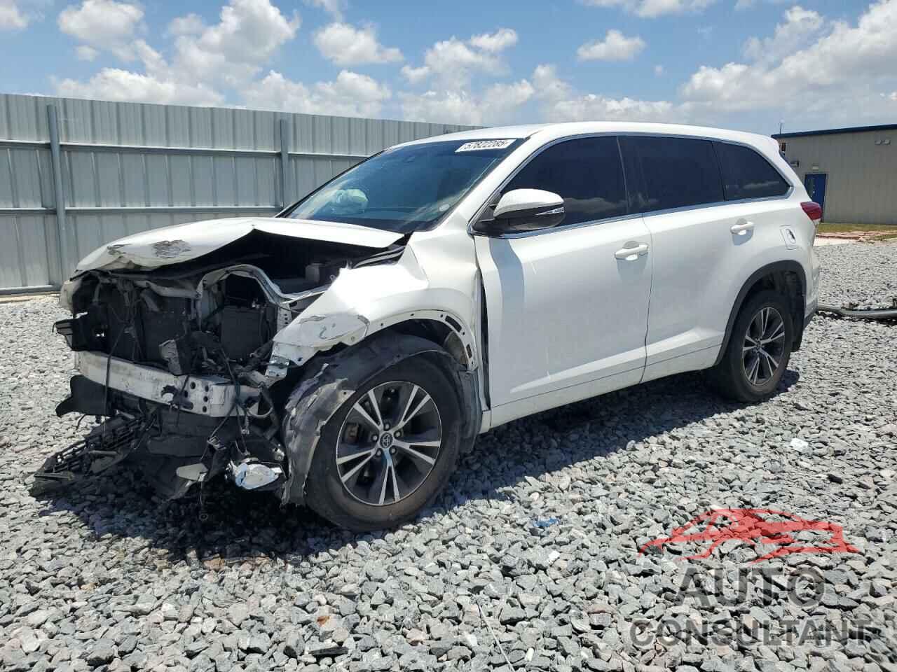 TOYOTA HIGHLANDER 2017 - 5TDZZRFH6HS220332