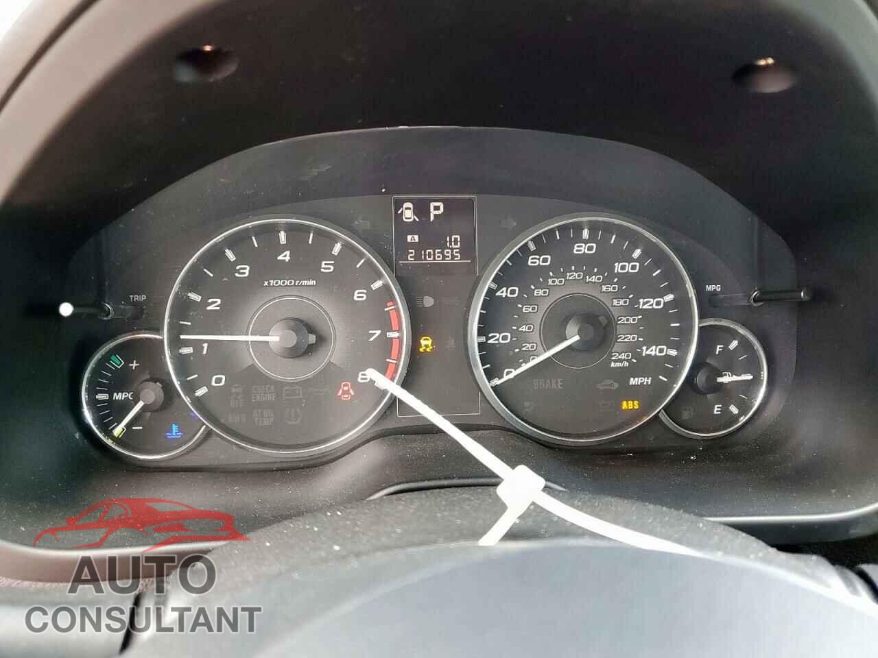 SUBARU OUTBACK 2011 - 4S4BRBLC7B3331848