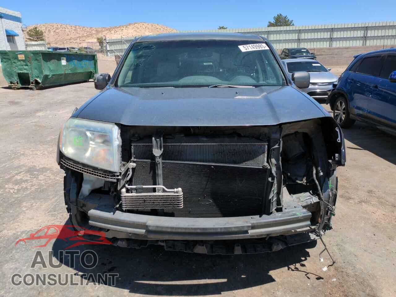 HONDA PILOT 2012 - 5FNYF4H51CB061095