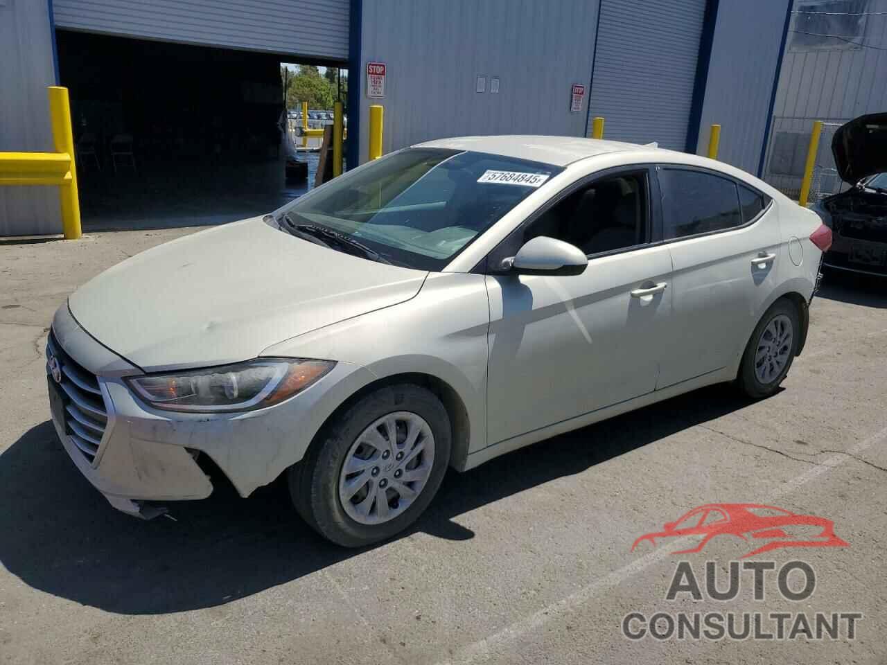 HYUNDAI ELANTRA 2017 - KMHD74LF8HU111643