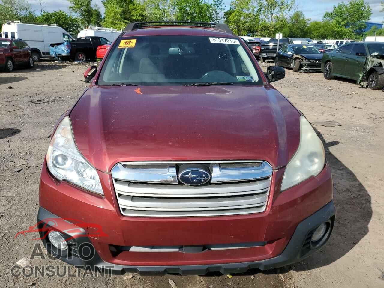 SUBARU OUTBACK 2013 - 4S4BRBGC8D3274167