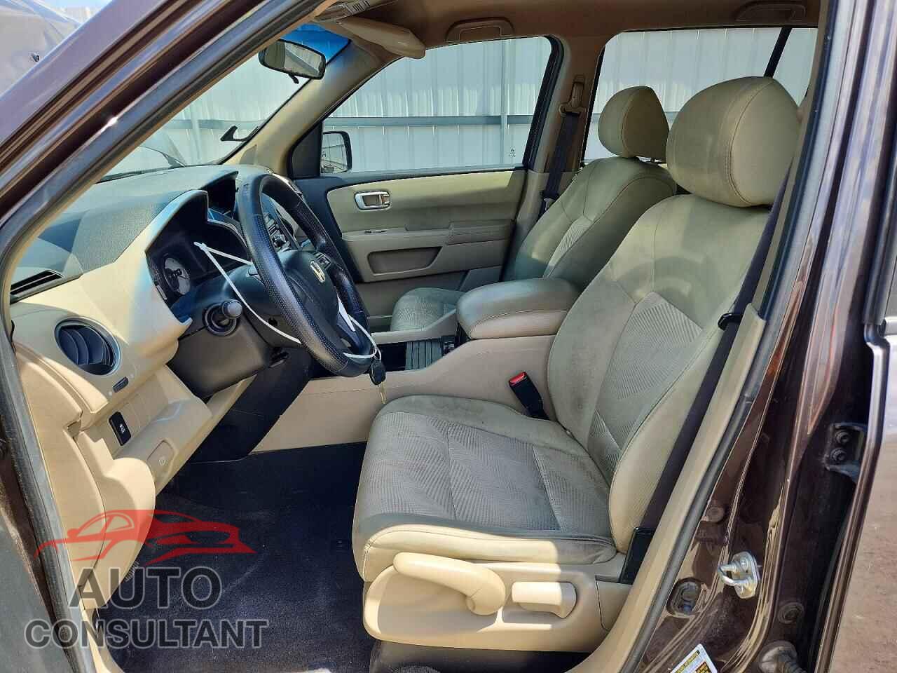 HONDA PILOT 2012 - 5FNYF4H22CB009836