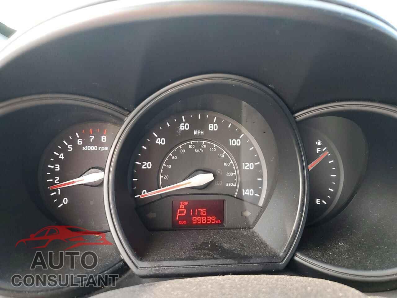 KIA RIO 2013 - KNADN4A37D6231920