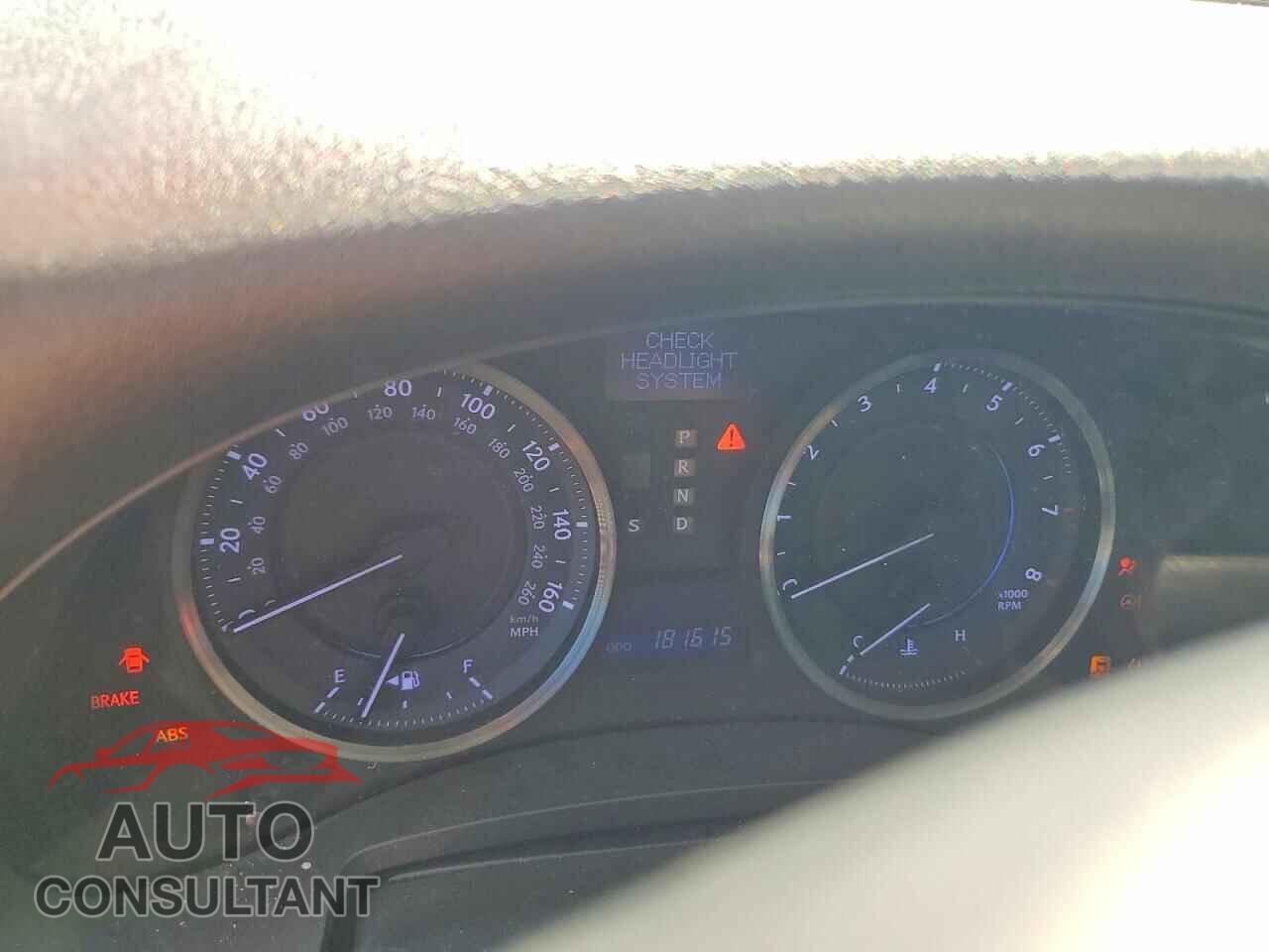 LEXUS IS 2011 - JTHCE5C21B5000697