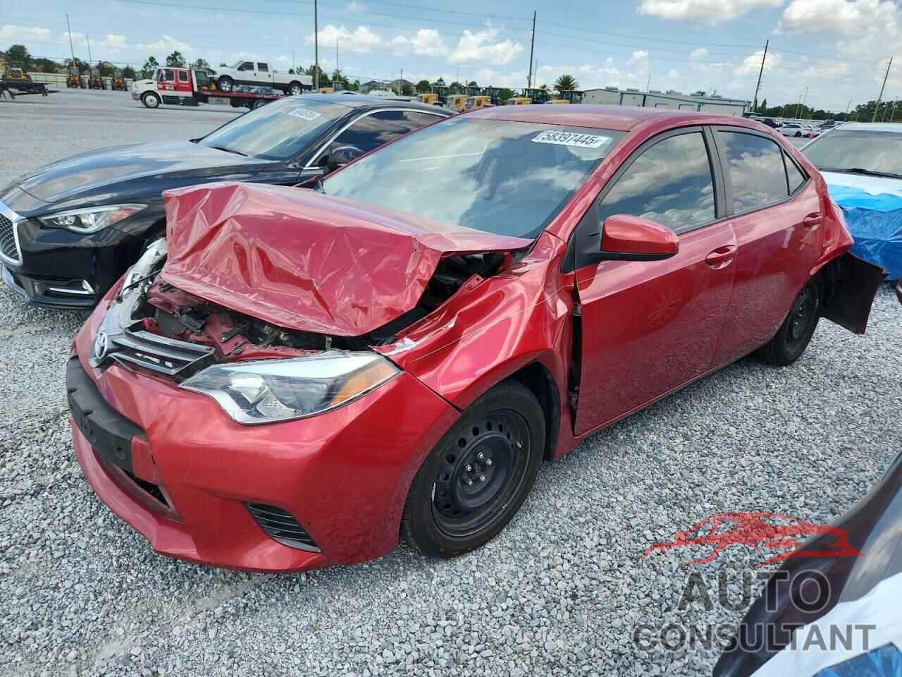 TOYOTA COROLLA 2015 - 2T1BURHE8FC253499
