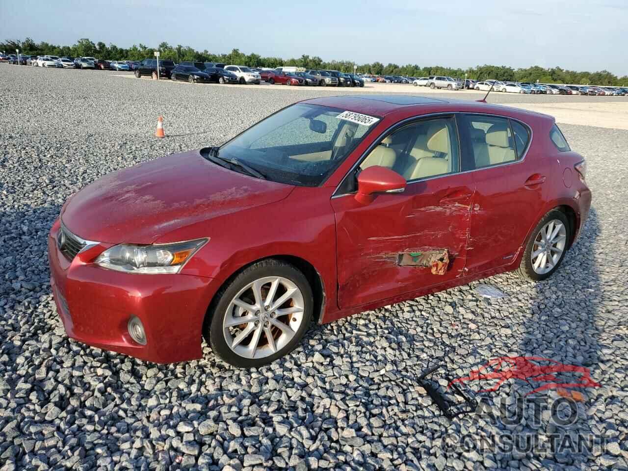 LEXUS CT 200 2013 - JTHKD5BH8D2152985
