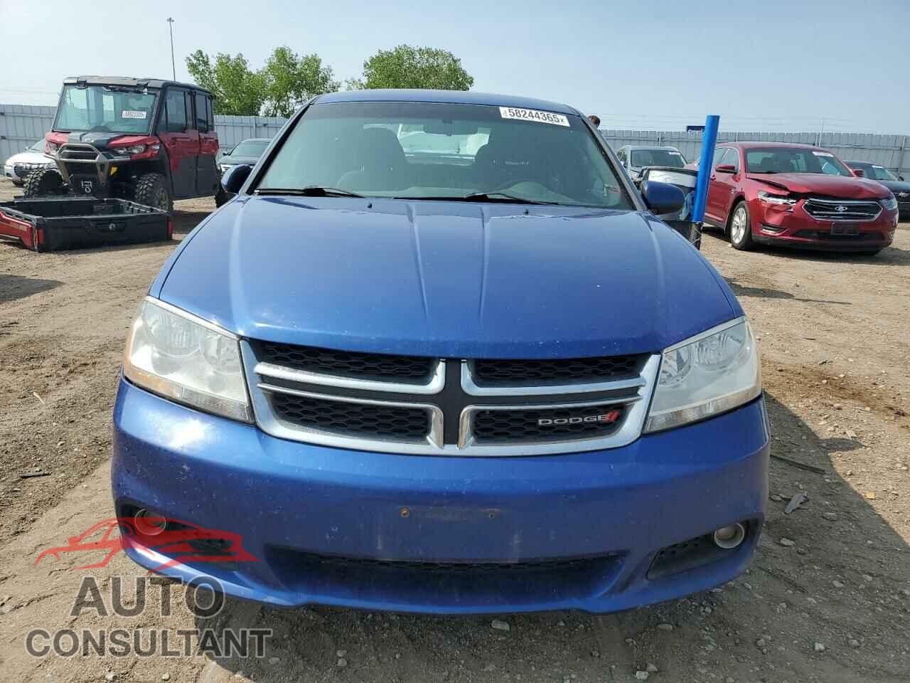 DODGE AVENGER 2012 - 1C3CDZEG9CN309943