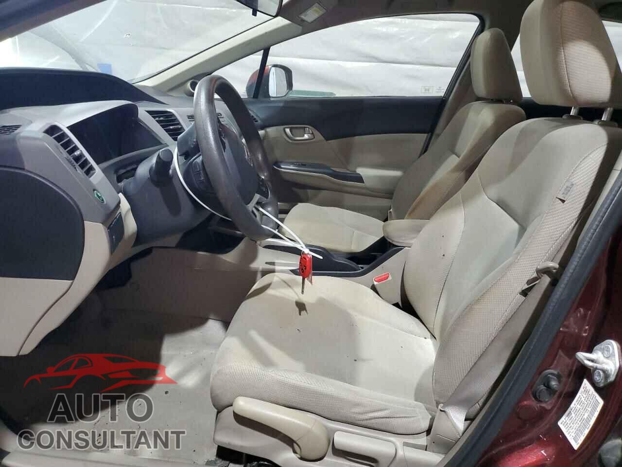 HONDA CIVIC 2012 - 19XFB2F85CE092988
