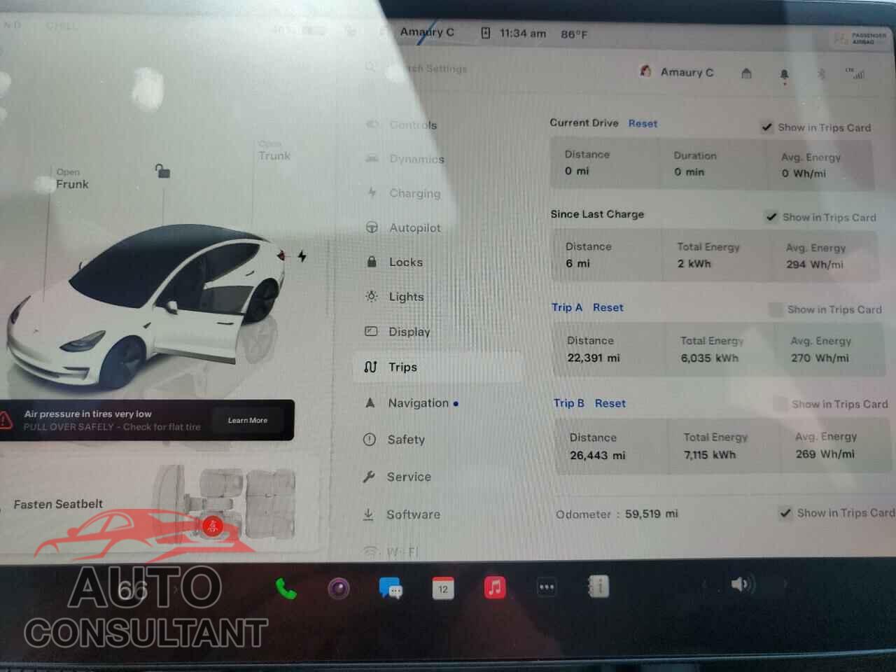 TESLA MODEL 3 2022 - 5YJ3E1EB3NF290337